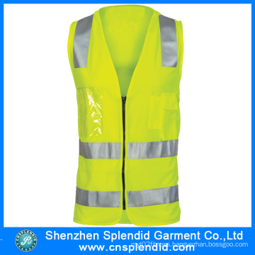 Reasonable Price High Visibility Clothing with Mesh Fabric Safety Vest